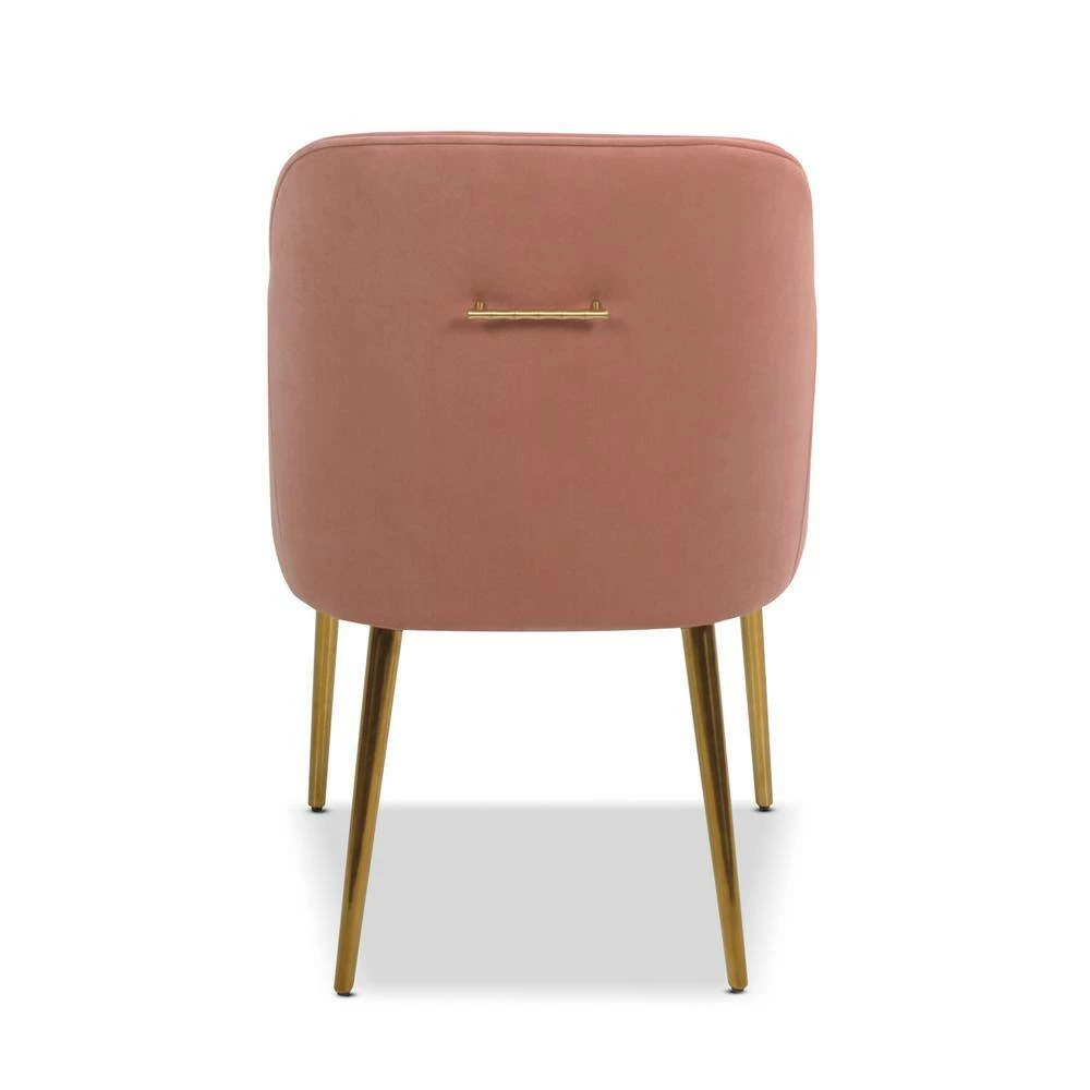 Budget 💯 Ivy Blush Pink Mid-Century Modern Accent Desk Chair by Jennifer Taylor 👍 - Image 5