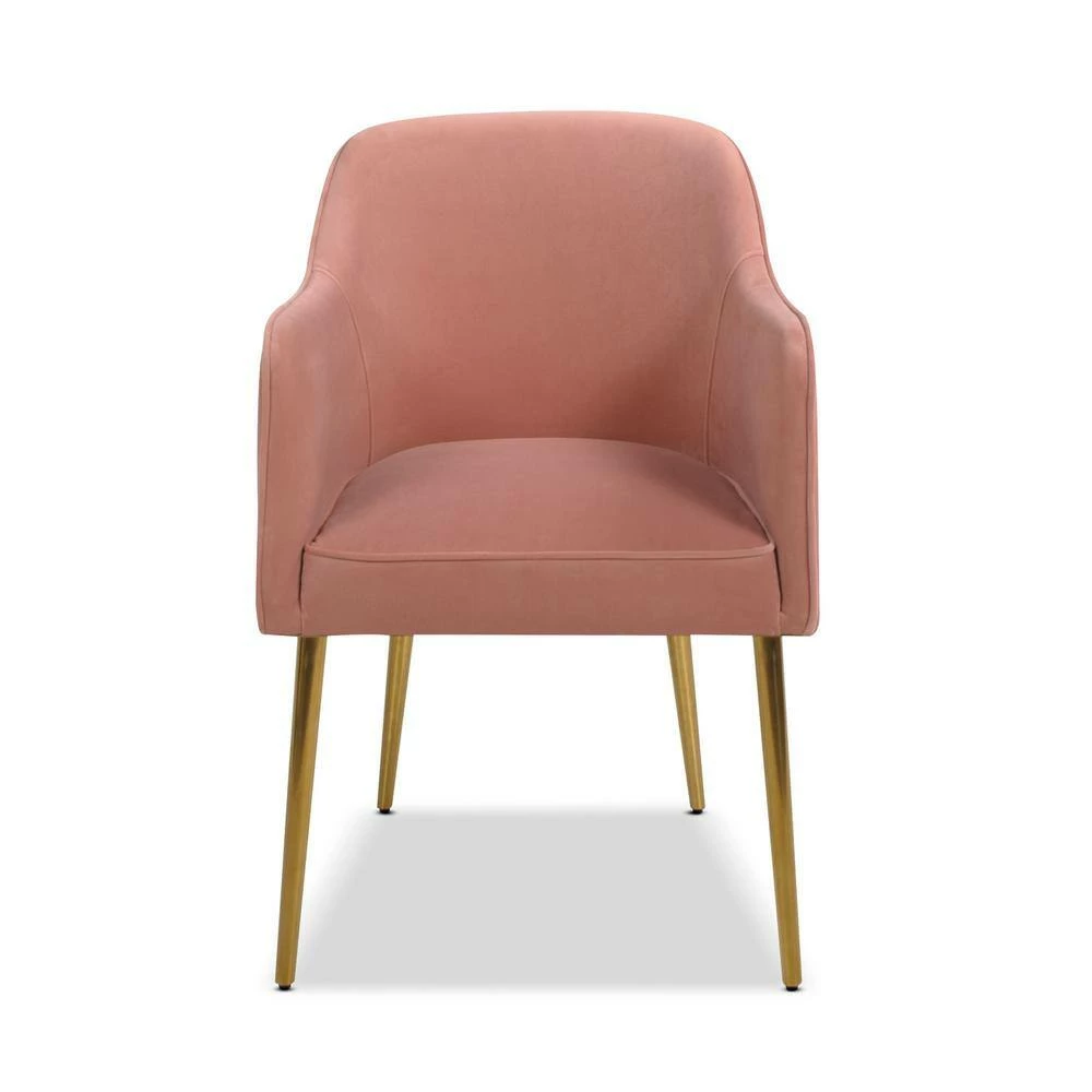 Budget 💯 Ivy Blush Pink Mid-Century Modern Accent Desk Chair by Jennifer Taylor 👍 - Image 6