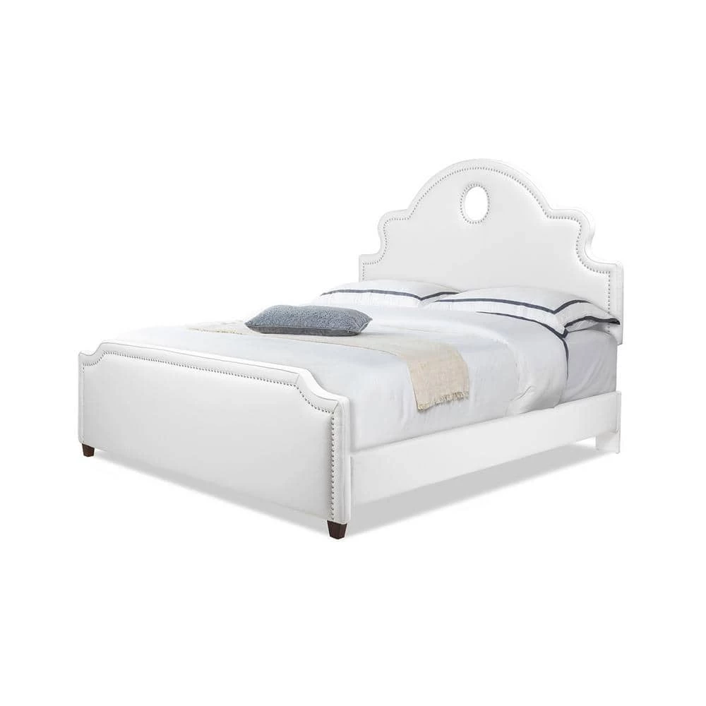 Top 10 ⌛ Flora King Tall Keyhole Panel Headboard Bed Set by Jennifer Taylor ⭐ - Image 3