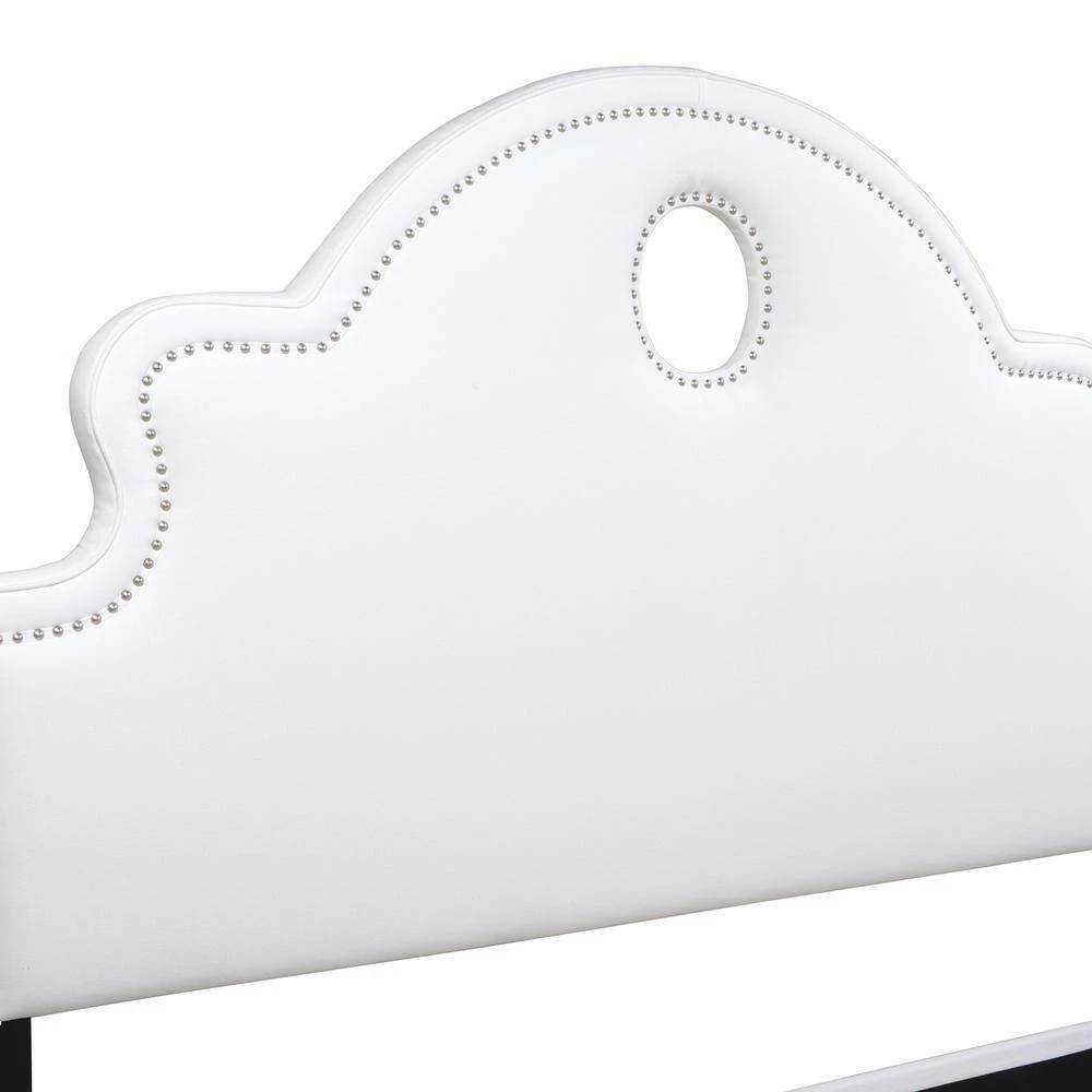 Top 10 ⌛ Flora King Tall Keyhole Panel Headboard Bed Set by Jennifer Taylor ⭐ - Image 7