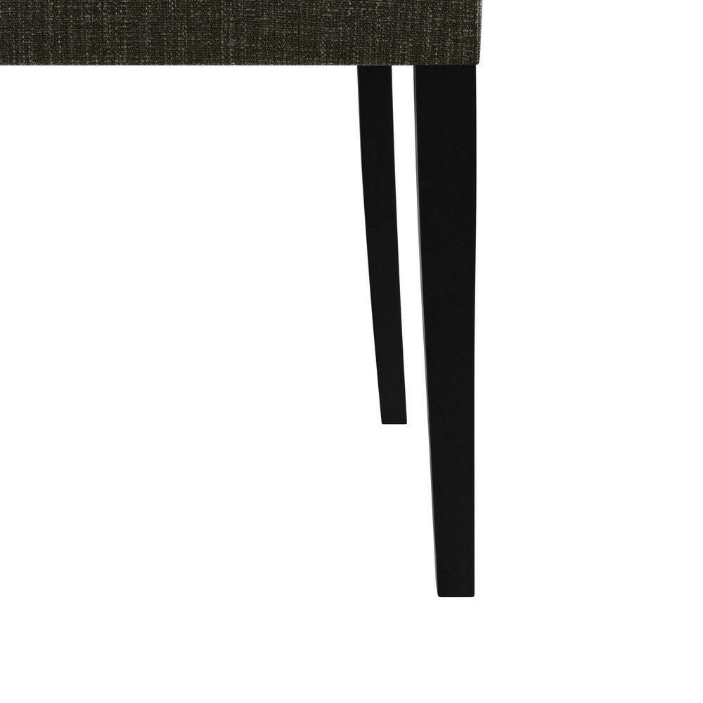 Best Pirce ๐ Arielle 7-piece Chocolate Brown Butterfly Leaf Dining Table in Espresso and Armless Chairs Textured Woven by Handy Living ๐งจ - Image 6