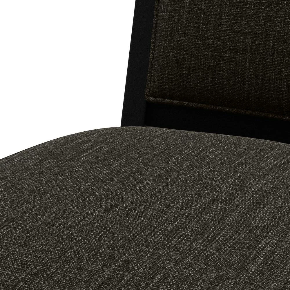 Best Pirce ๐ Arielle 7-piece Chocolate Brown Butterfly Leaf Dining Table in Espresso and Armless Chairs Textured Woven by Handy Living ๐งจ - Image 5