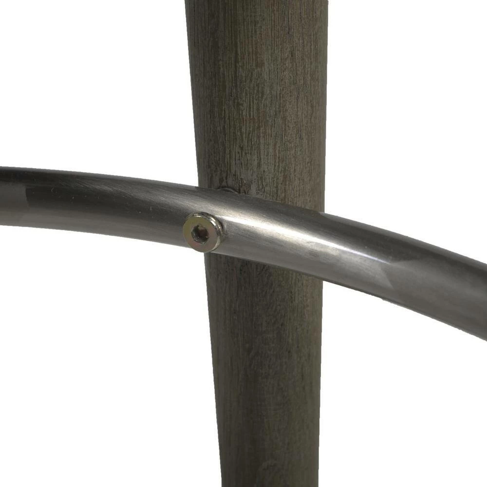 Promo ๐ Vesper 30 in. H Country Gray Linen Round Backless Bar Stool by Jennifer Taylor ๐งจ - Image 7