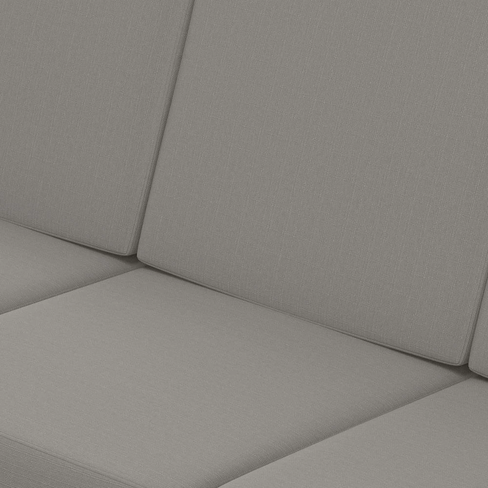 Top 10 ๐ Behnken 48 in. Dove Gray Linen-Like Fabric 2-Seat Mid-Century Modern Loveseat with Exposed Wood Frame in a Cherry by Handy Living ๐ฏ - Image 8