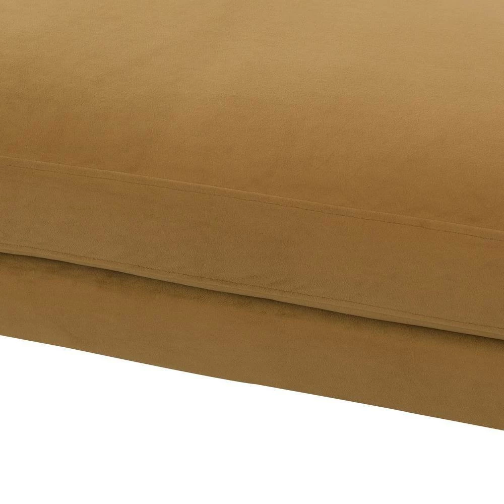 Best Pirce 🔥 Oliver Mid-Century Modern Gold Velvet Entryway Bench by Jennifer Taylor 😍 - Image 6