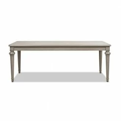 Hot Sale โจ Dauphin 86.5 in. Rectangle Grey Cashmere Wood 8-Seat Dining Table by Jennifer Taylor ๐