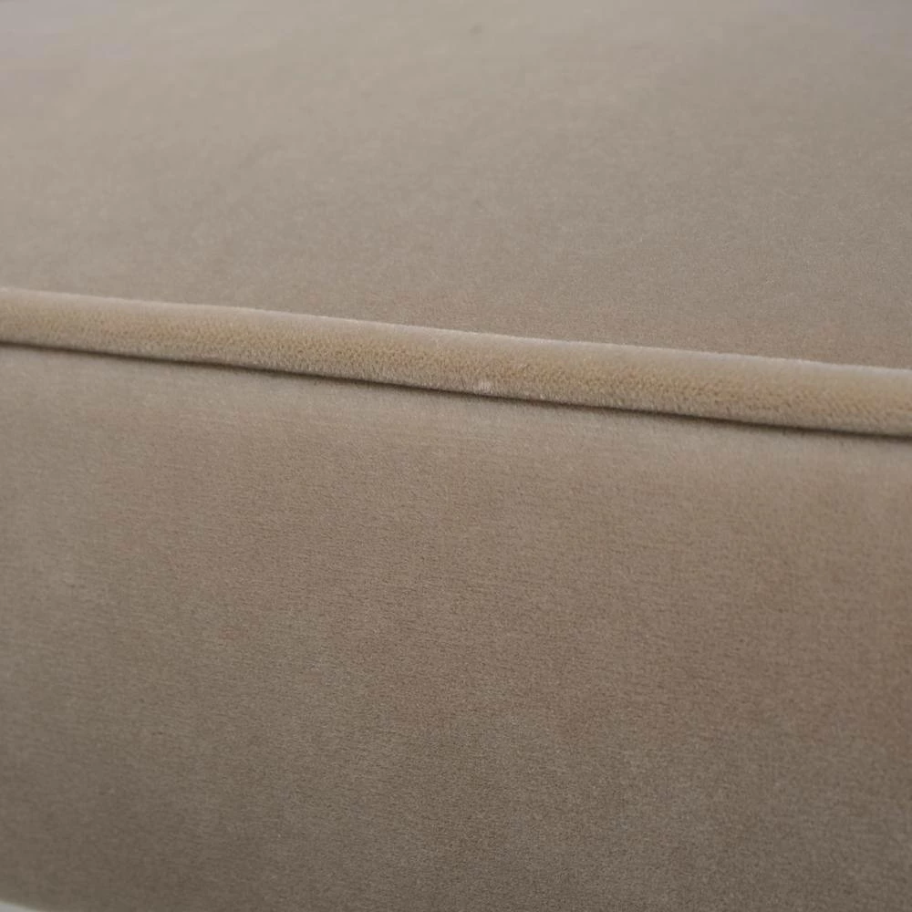 Cheapest โ๏ธ Ivy Mink Beige Performance Velvet Mid-Century Modern Accent Desk Arm Chair by Jennifer Taylor โค๏ธ - Image 8