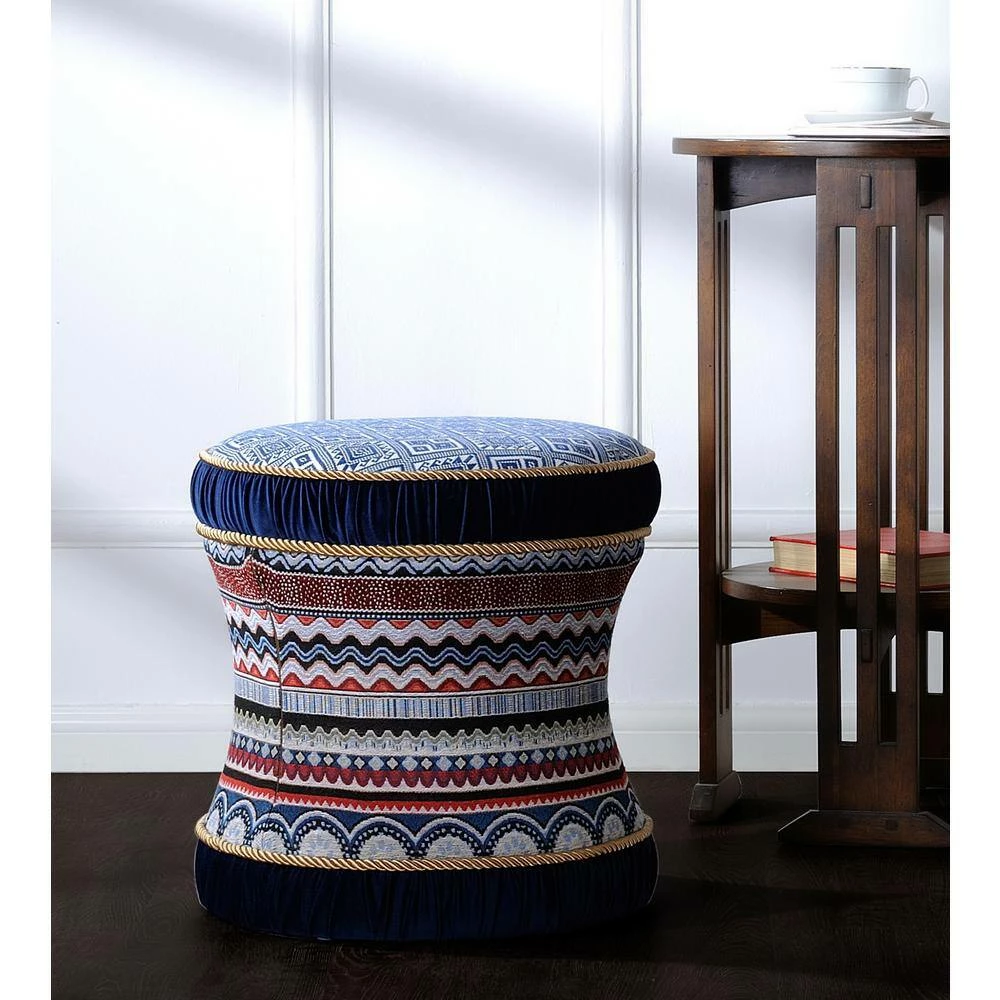 Deals β Leona Multicolored Vanity Stool by Jennifer Taylor π - Image 6