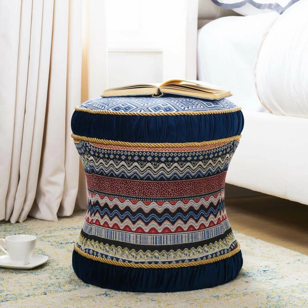 Deals β Leona Multicolored Vanity Stool by Jennifer Taylor π