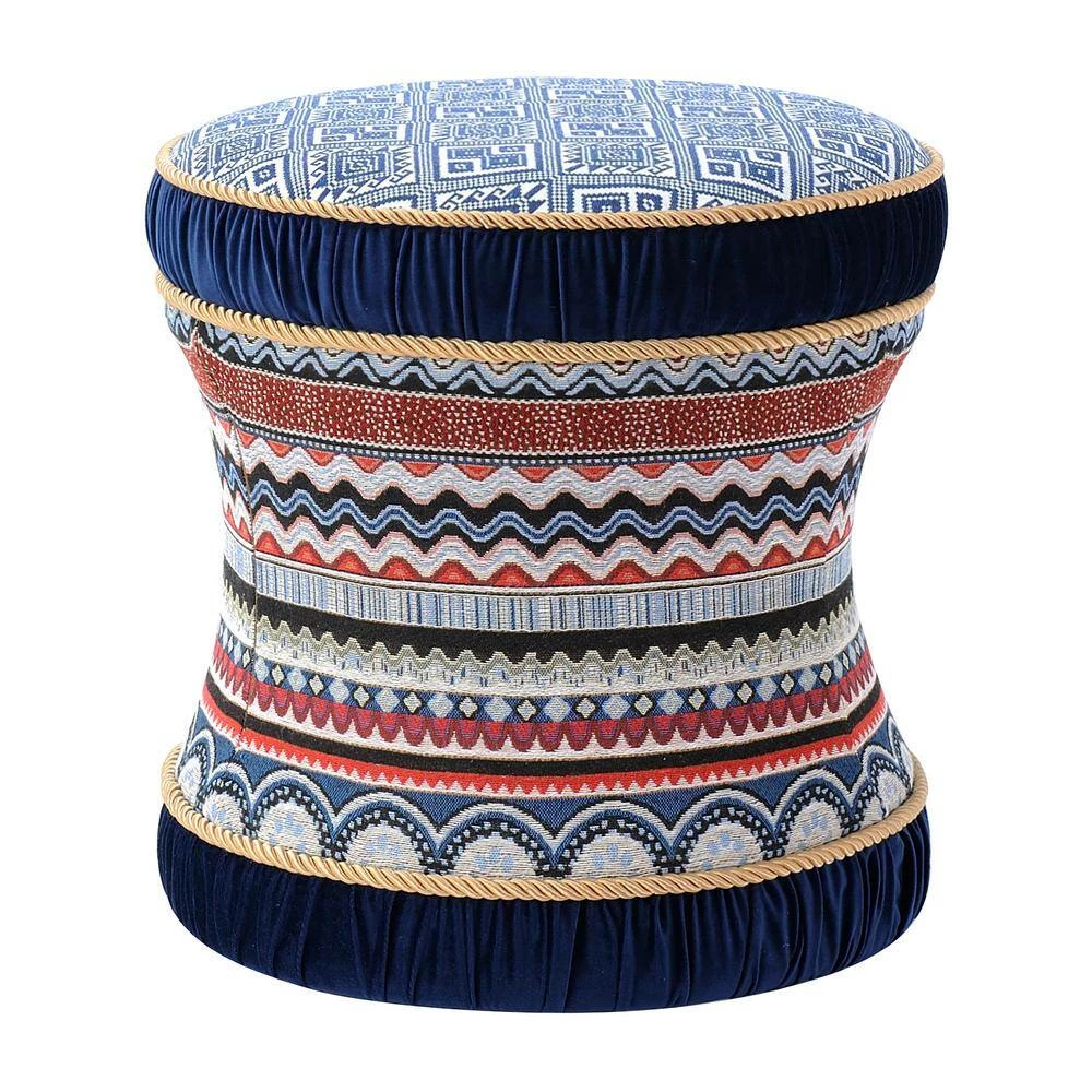 Deals β Leona Multicolored Vanity Stool by Jennifer Taylor π - Image 2