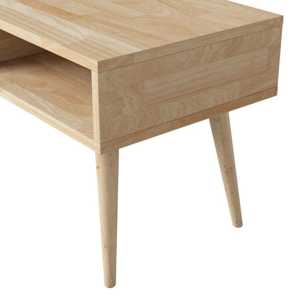 Top 10 🤩 Freemont 35 in. Natural Wood TV Stand Fits TVs Up to 32 in. with Solid Wood by Handy Living 🌟 - Image 6