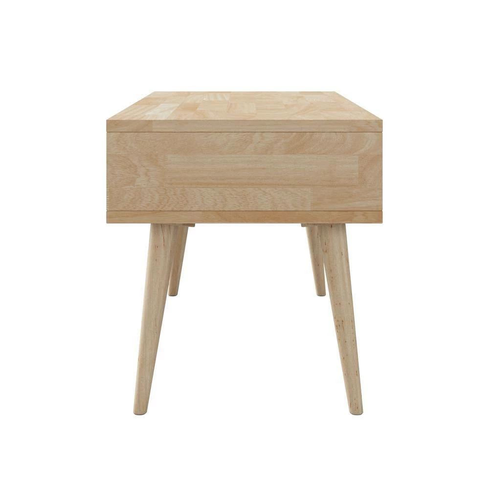 Top 10 🤩 Freemont 35 in. Natural Wood TV Stand Fits TVs Up to 32 in. with Solid Wood by Handy Living 🌟 - Image 2