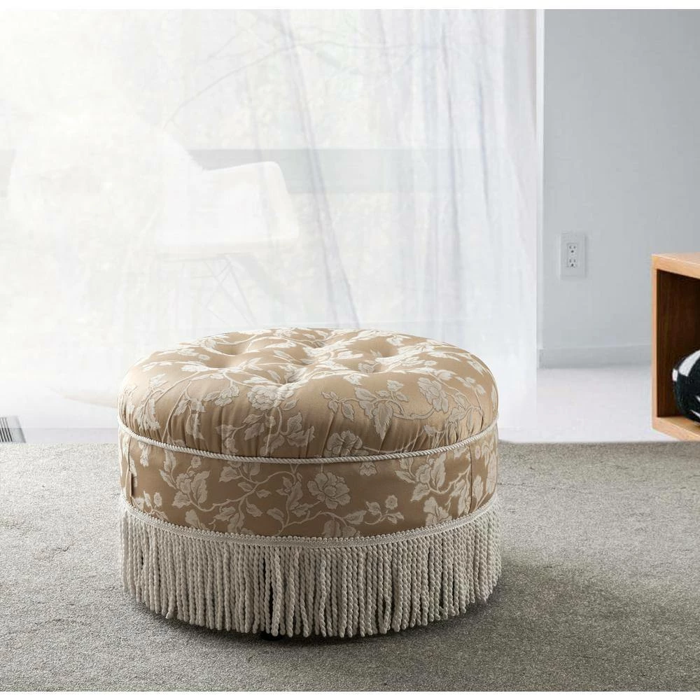 Top 10 π― Yolanda Beige Neutral Ottoman by Jennifer Taylor βοΈ - Image 7