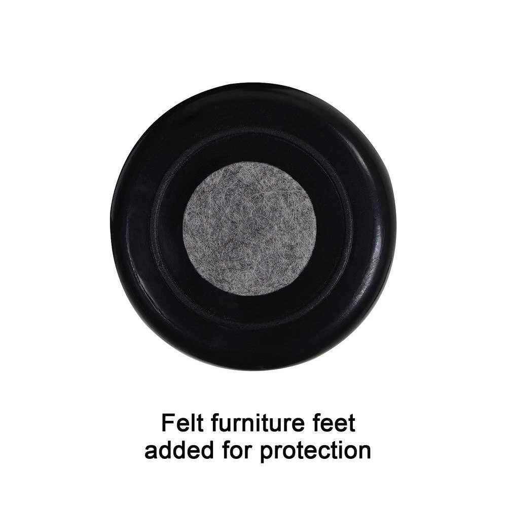 Cheap 🤩 Riley 16 in. Rich Yellow Round Footstool Ottoman by Jennifer Taylor 🥰 - Image 5