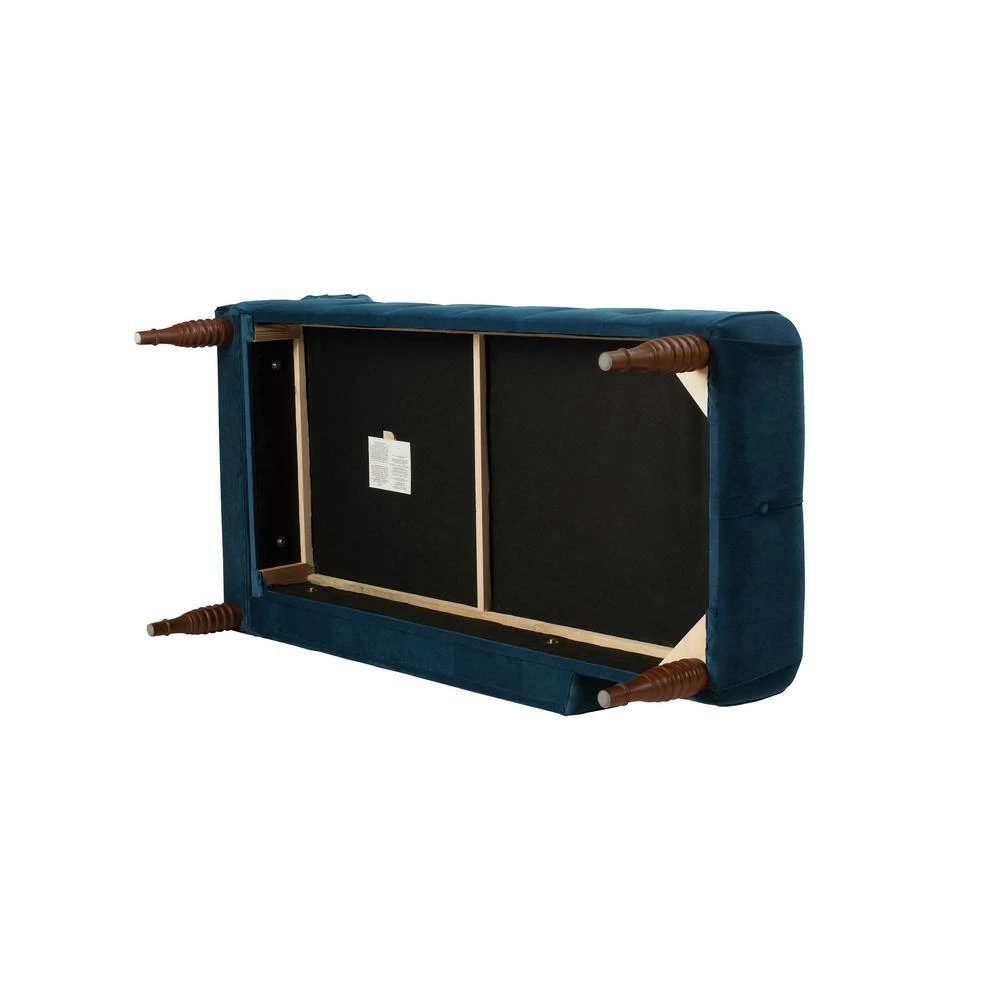 Coupon ๐ Satin Teal Right Arm Facing Samuel Chaise Lounge by Jennifer Taylor ๐ - Image 6