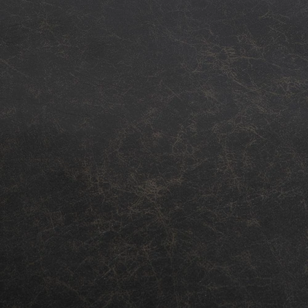 New ❤️ 4x4in Vintage Black Brown Faux Leather Fabric Swatch Sample by Jennifer Taylor ✔️