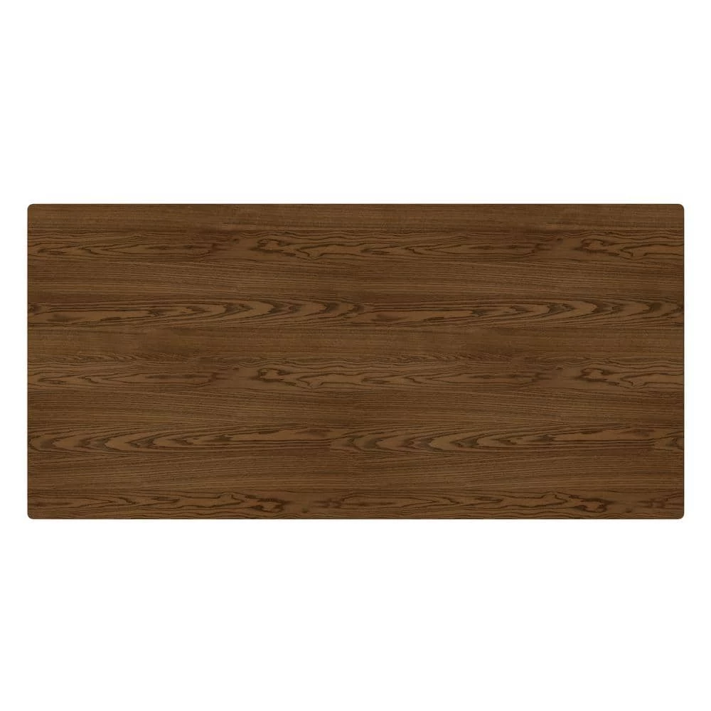 Top 10 🌟 Bridget 70.87 in. Rectangular Walnut Mid-Century Modern Table with Wood Frame (Seats-6) by Handy Living 🌟 - Image 3