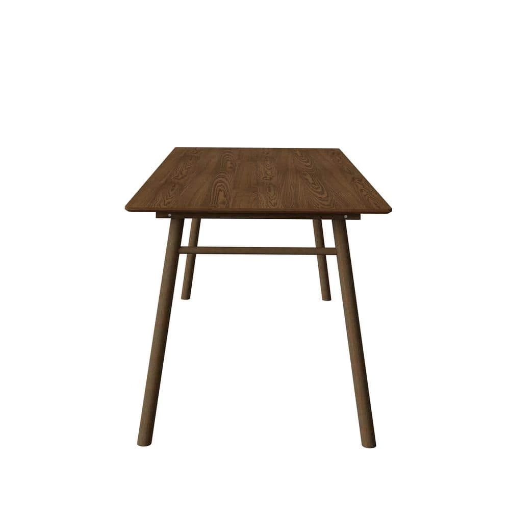 Top 10 🌟 Bridget 70.87 in. Rectangular Walnut Mid-Century Modern Table with Wood Frame (Seats-6) by Handy Living 🌟 - Image 2